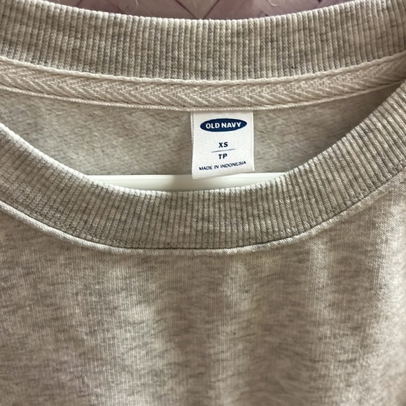 Old Navy Tunic Sweater, grey, SIZE XS, sweatshirt - Picture 4 of 7
